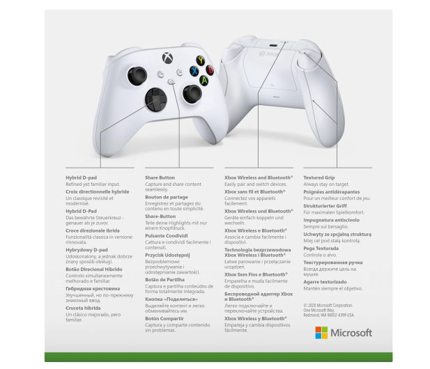 Microsoft Outlet Xbox Series Kontroler - Robot White - 1564674 - zdjęcie 6